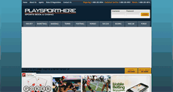 Desktop Screenshot of playsporthere.com
